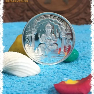 999 Purity Lord Ganesh Ji & OM Faces Coin