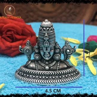 925 Silver 2D Balaji Face Idol