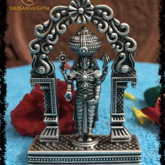 925 SILVER VARADARAJA PERUMAL-ARCH- 2D IDOL