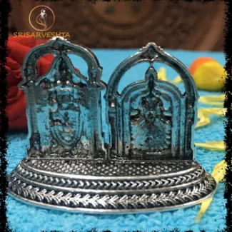 925 Silver 2D Venkateswarawamy with Alamelu Manga IDOL